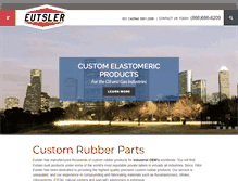 Tablet Screenshot of eutsler-rubber.com